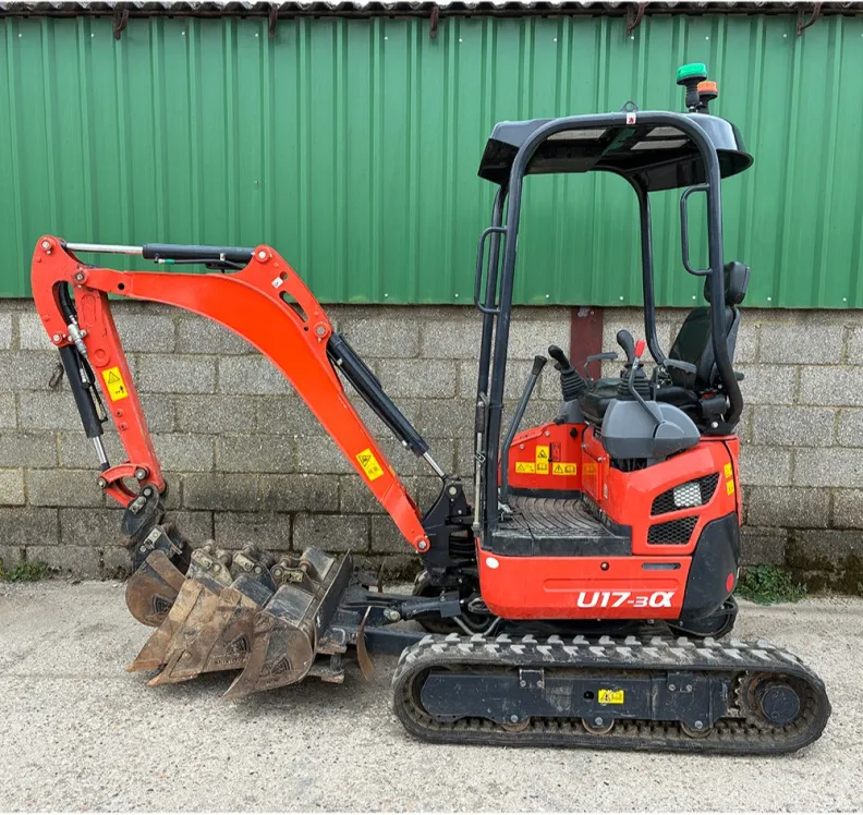 1.5T Excavator Kubota U17-3a 2023